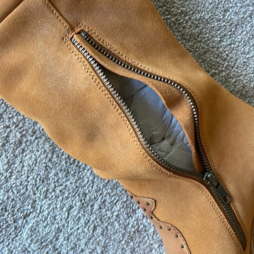 FESTIVAL BOOTS 👢 SPELL 👢evie over the knee fringe boots NWT - Picture 11 of 12